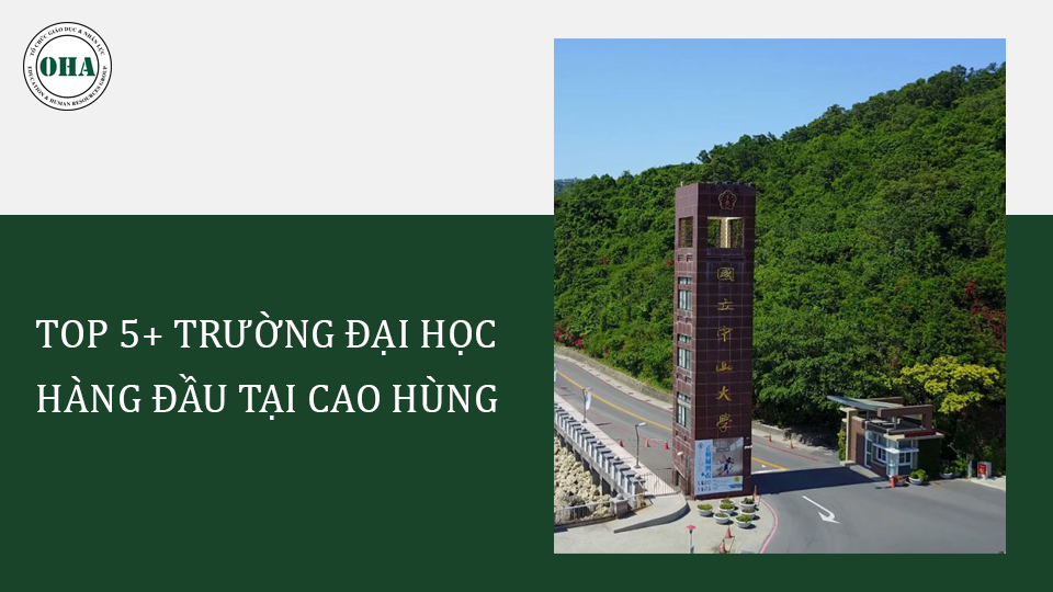 Bạn đã biết toàn bộ chi phí khi du học Đài Loan - Cao Hùng OHA Education Trường đại học hàng đầu tại Cao Hùng