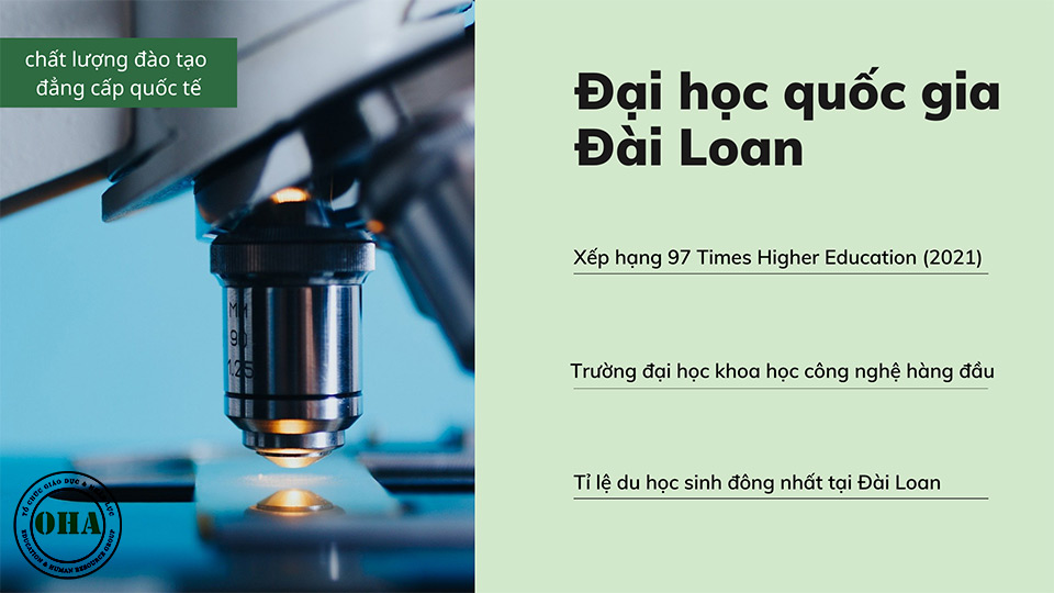 Đại học Quốc gia Đài Loan - NTU trường đào tạo ngành Công nghệ hàng đầu