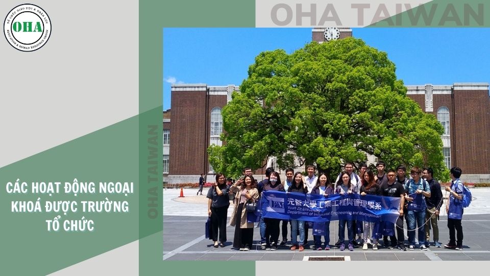 Hoạt động ngoại khóa dành cho sinh viên du học Đài Loan tại trường Đại học Nguyên Trí - YZU