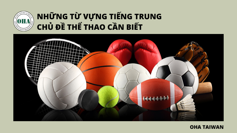 Những từ vựng tiếng Trung chủ đề thể thao cần biết 